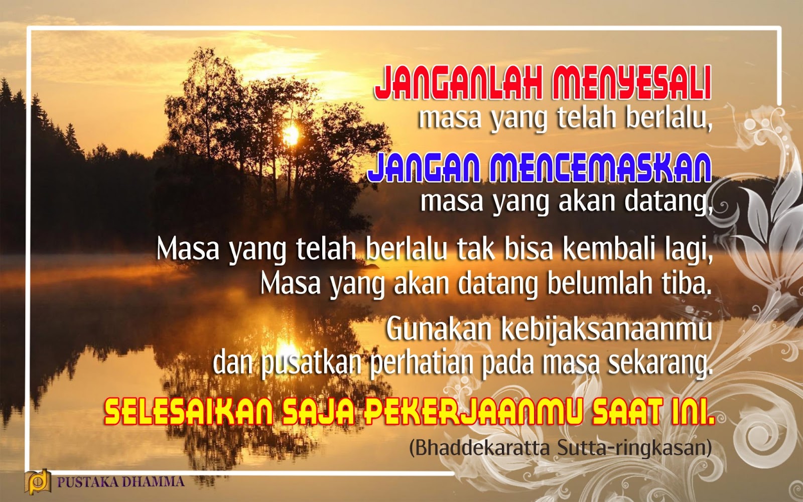 Pustaka Dhamma Sabda Sang Buddha Pustaka Dhamma Sabda Sang Buddha